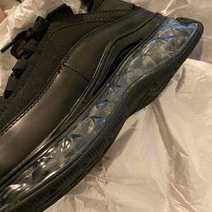 Brand new black platform sneakers